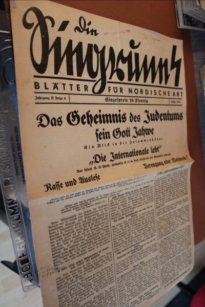 Mitteilungsblatt Die Siegrune - Probeblatt - Lenzing 1935 - selten
